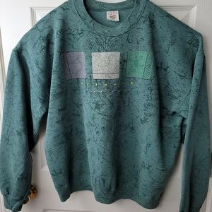 Vintage Arizona Crew Neck Sweater All Over 2xl